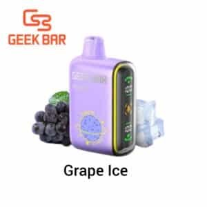 Geek Bar Pulse 15000 Puffs Disposable Vape Grape Ice