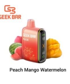 Geek Bar Pulse 15000 Puffs Disposable Vape Peach Mango Watermelon