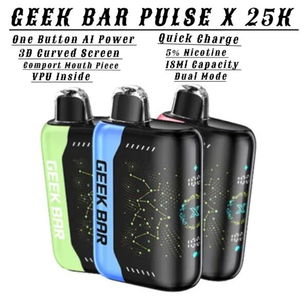 Geek Bar Pulse X 25k Disposable Vape