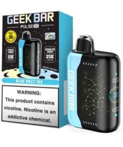 Geek Bar Pulse X 25k Disposable Vape Blue Razz Ice