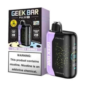 Geek Bar Pulse X 25k Disposable Vape Lime Berry orange