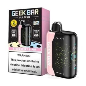 Geek Bar Pulse X 25k Disposable Vape Strawberry Blow Pop