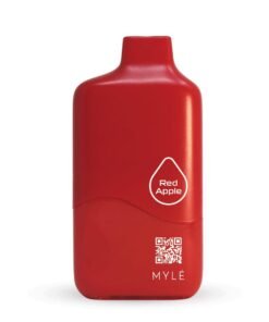 MYLE Meta 9000 Puffs Disposable Vape Red Apple Ice