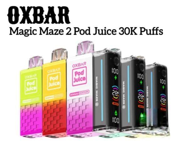 OXBAR Magic Maze 2 Pod Juice 30K PuffS Vape