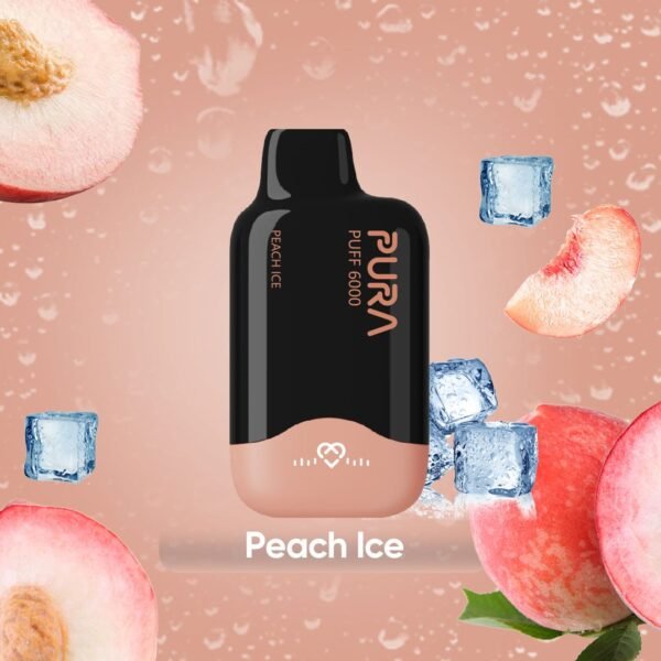 PURA 6000 Puffs Disposable Vape Peach
