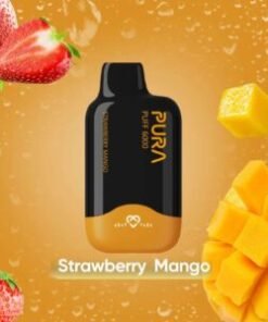 PURA 6000 Puffs Disposable Vape Strawberry Mango