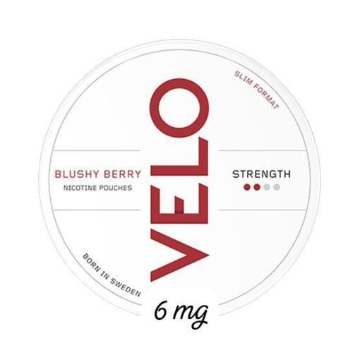 VELO Nicotine Pouches Blushy Berry