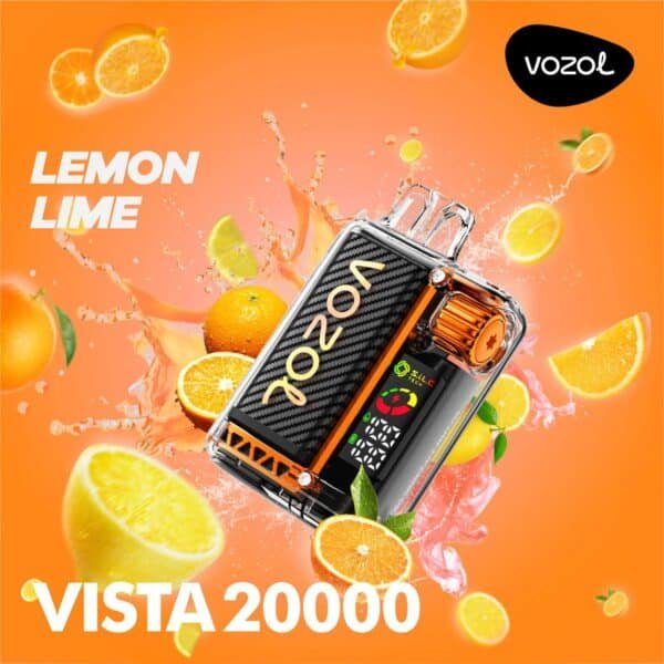VOZOL VISTA 20000 Puffs Disposable Vape Lemon Lime