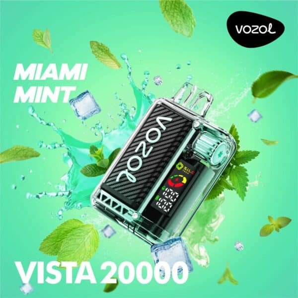 VOZOL VISTA 20000 Puffs Disposable Vape Miami Mint