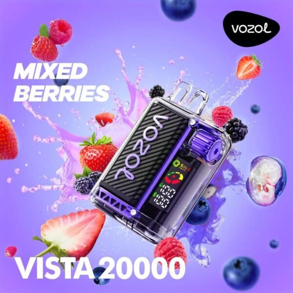 VOZOL VISTA 20000 Puffs Disposable Vape Mixed Berries