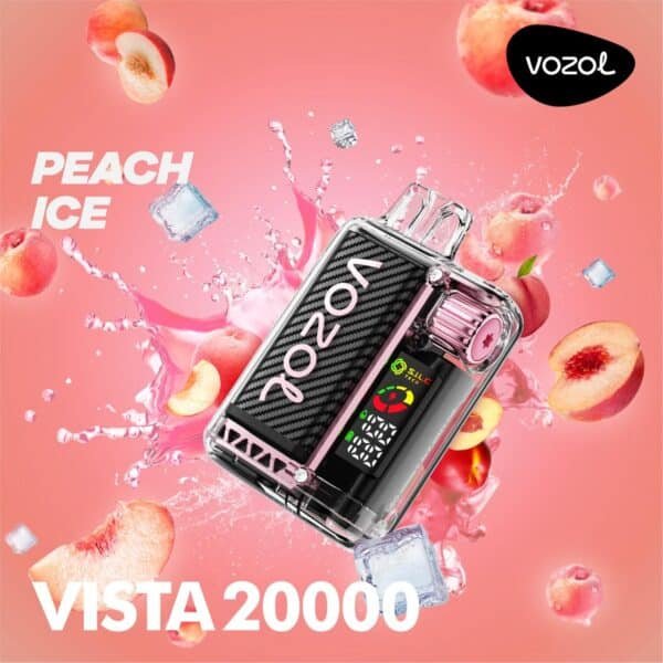 VOZOL VISTA 20000 Puffs Disposable Vape Peach Ice