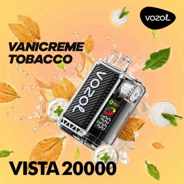VOZOL VISTA 20000 Puffs Disposable Vape Vanicream Tobacco