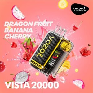 VOZOL VISTA 20000 Puffs Disposable Vape Dragon Fruit Banana Cherry