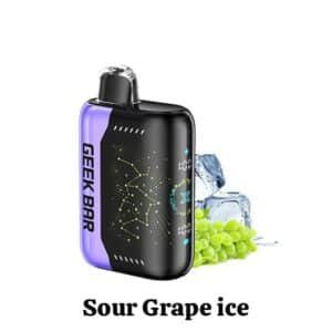 Geek Bar Pulse X 25k Disposable Vape Sour Grape Ice