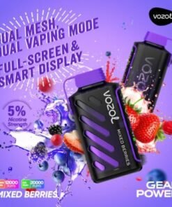 VOZOL Gear Power 20000 Puffs Disposable Vape Mixed Berries