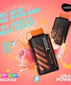 VOZOL Gear Power 20000 Puffs Disposable Vape Peach Ice