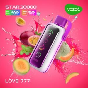 VOZOL Star 20000 Puffs Disposable Vape Love 777