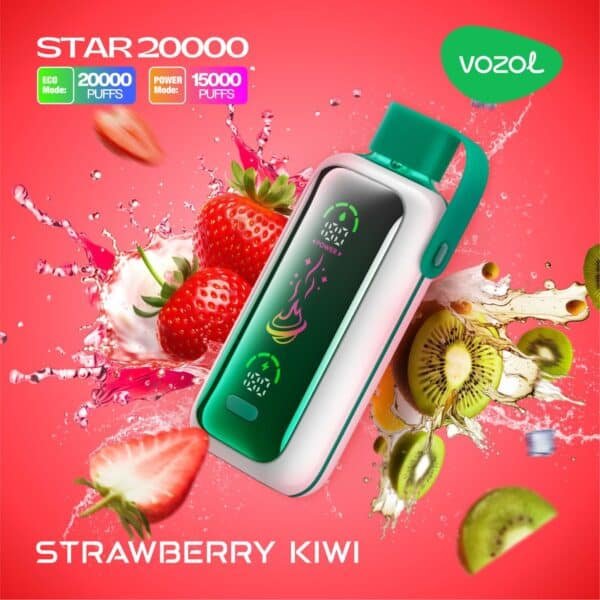 VOZOL Star 20000 Puffs Disposable Vape Strawberry Kiwi