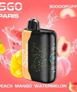 ISGO Paris X 30000 Puffs Peach Mango Watermelon