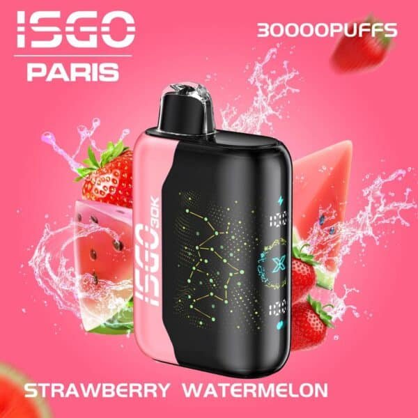 ISGO Paris X 30000 Puffs Strawberry Watermelon