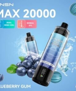 VNSN Max DTL 20000 Puffs Blueberry Gum