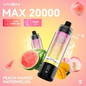 VNSN Max DTL 20000 Puffs Peach Mango Watermelon