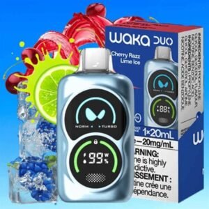 WAKA SoPro PA25000 Disposable Vape Cherry Blue Razz Lime Ice