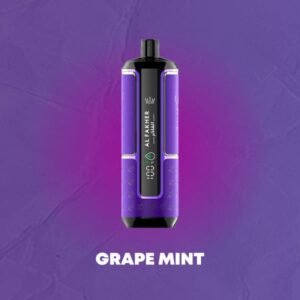 Al Fakher Crown Bar Hypermax 15000 Grape Mint