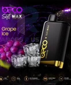 Beco Soft Max 12000 disposable vape grape ice