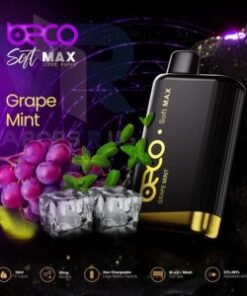 Beco Soft Max 12000 disposable vape grape mint