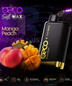 Beco Soft Max 12000 disposable vape mango peach