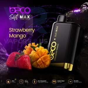 Beco Soft Max 12000 disposable vape strawberry mango