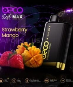 Beco Soft Max 12000 disposable vape strawberry mango