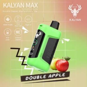 Kalyan Max 18000 Puffs disposable vape Double apple