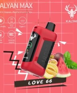 Kalyan Max 18000 Puffs disposable vape Love 66