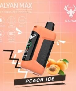 Kalyan Max 18000 Puffs disposable vape Peach ice