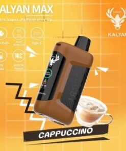 Kalyan Max 18000 Puffs disposable vape cappuccino