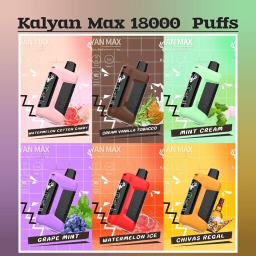 Kalyan Max 18000 Puffs disposable vape