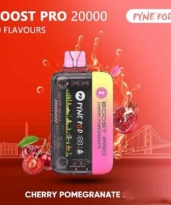 Pyne Pod Boost Pro 20000 Puffs Vape Cherry Pomegranate