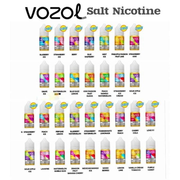 VOZOL Salt Nicotine Vape Juice