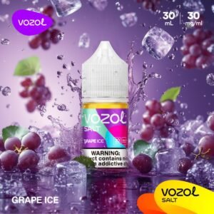 VOZOL Salt Nicotine Vape Juice Grape Ice