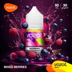 VOZOL Salt Nicotine Vape Juice Mixed Berries