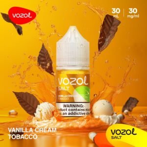 VOZOL Salt Nicotine Vape Juice Vanilla Tobacco