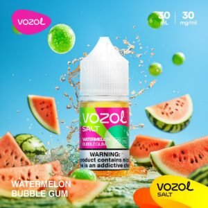 VOZOL Salt Nicotine Vape Juice Watermelon Bubble Gum