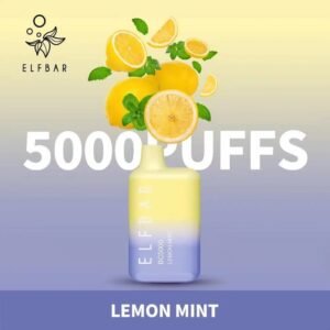 ELFBAR BC5000 Puffs Disposable Vape lemon mint