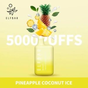 ELFBAR BC5000 Puffs Disposable Vape pineapple coconut