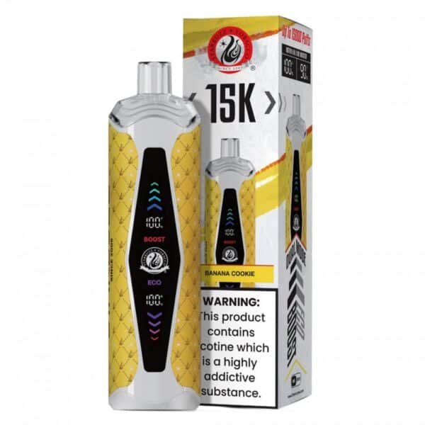 Star Buzz Super Max 15K Disposable Vape banana cookie