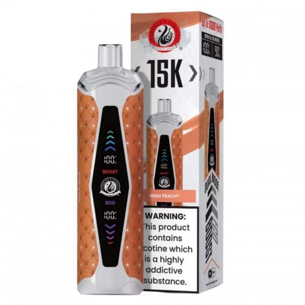 Star Buzz Super Max 15K Disposable Vape irish peach