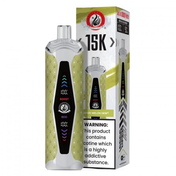 Star Buzz Super Max 15K Disposable Vape safari melon dew