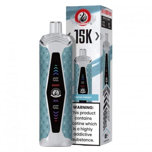 Star Buzz Super Max 15K Disposable Vape winter fresh